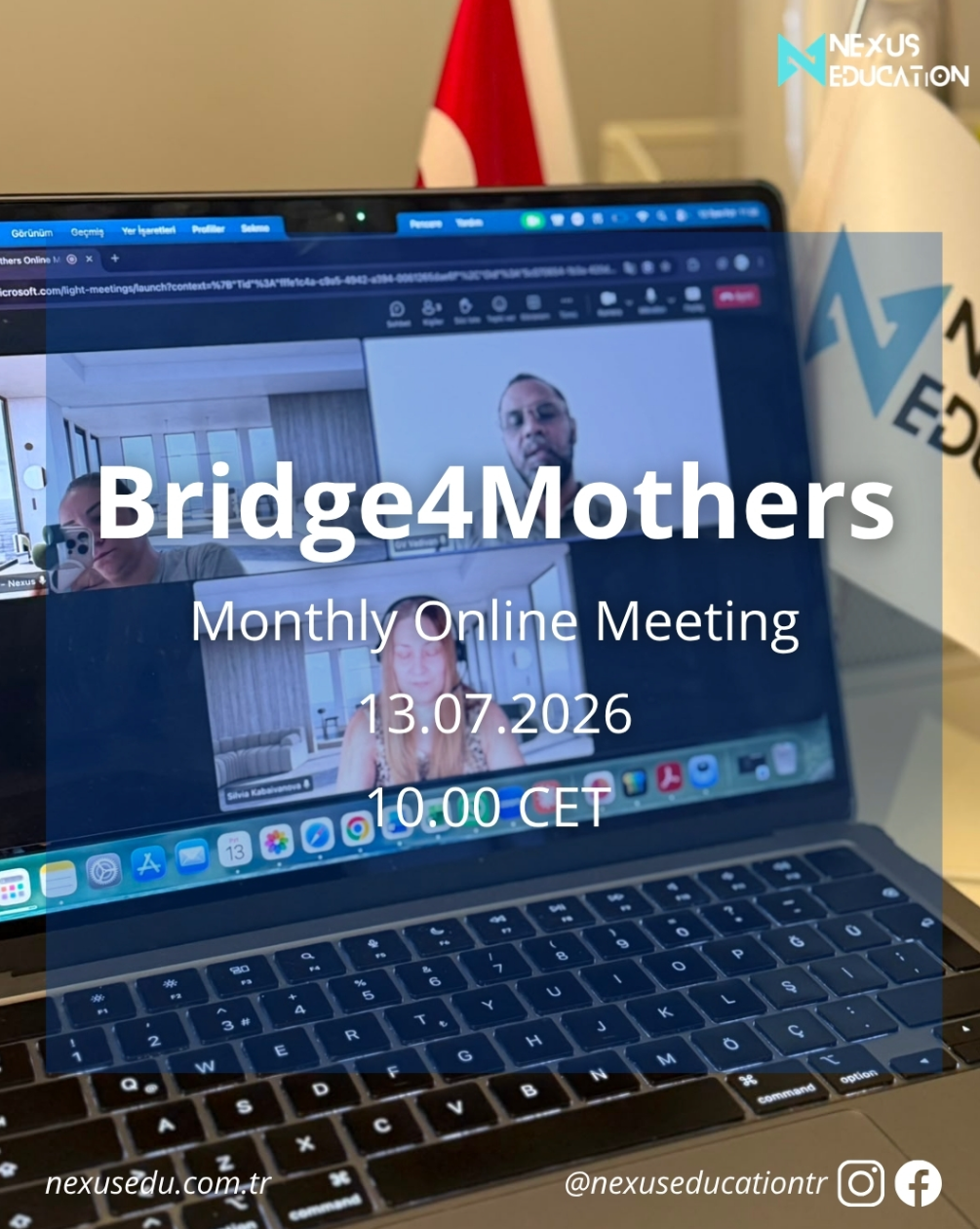 We Held the Monthly Online Meeting of Our Bridge4Mothers Project!